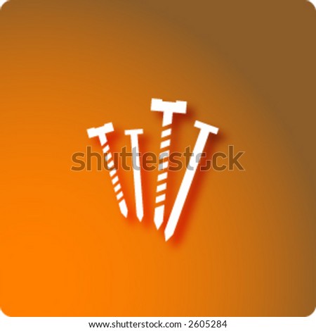 Pictures Of Nails And Screws. stock vector : Nails and screws