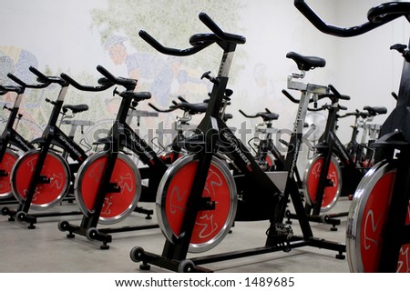 Stationary Spinning bicycles