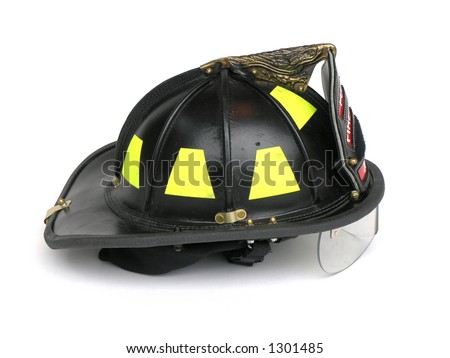 stock photo : fire helmet