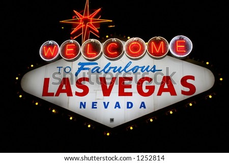 World Famous Las Vegas Sign, Las Vegas, Nevada, USA