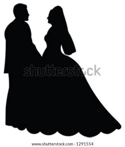 http://image.shutterstock.com/display_pic_with_logo/63371/63371,1147122927,2/stock-vector-bride-and-groom-silhouette-vector-illustration-1291554.jpg