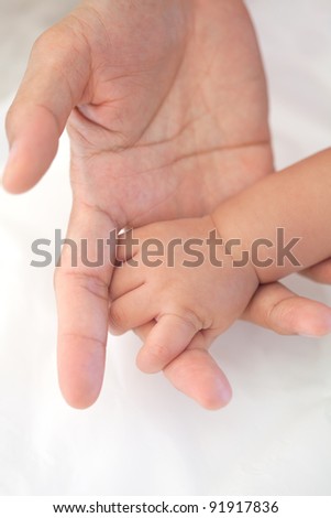 Baby Father Hand