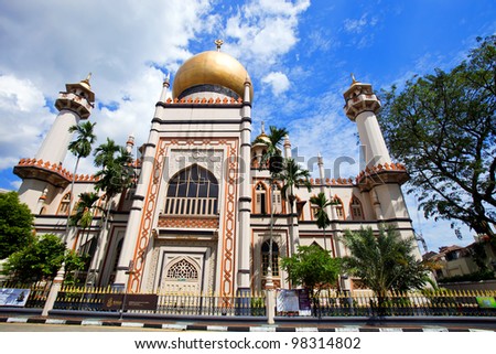 Sultan Mosque Singapore Picture on Sultan Mosque In Singapore Stock Photo 98314802 Shutterstock