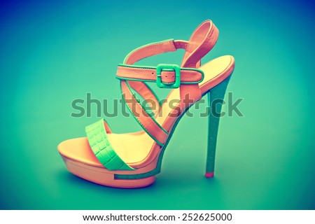 ladies shoes with heels turquoise