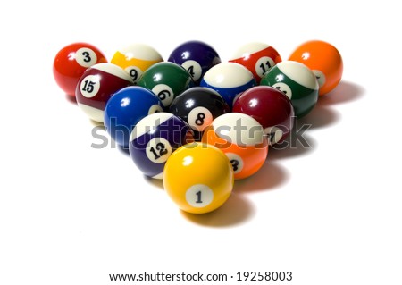 billiards ball colors