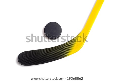 Yellow Hockey Sticks
