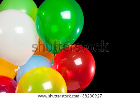 multi colored balloon