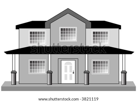 House (Vector) - 3821119 : Shutterstock