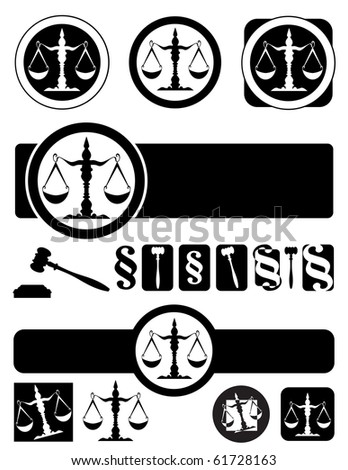 Justice Scale Vector