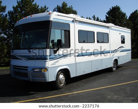 Recreational Vehicle, Class A motorcoach