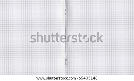 Blank notebook page background