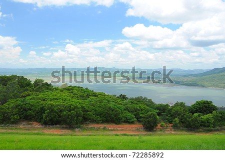 Lake Top View