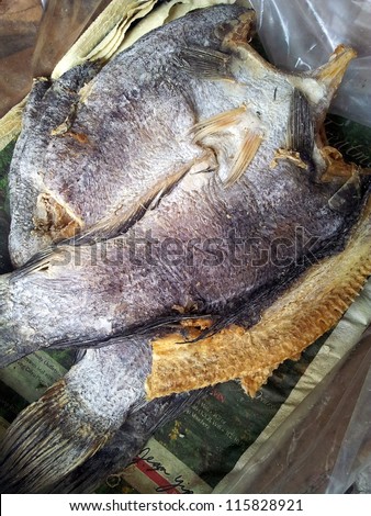 Dried salt Fish