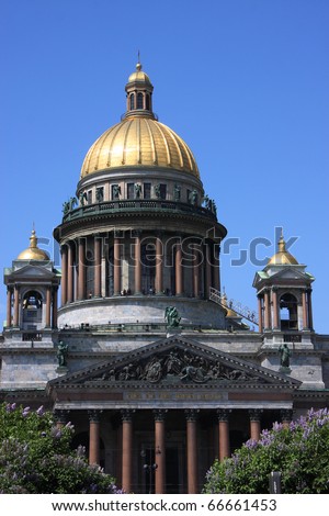 Russia Saint Petersburg Saint Isaac\'s Cathedral