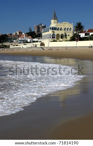 Portugal Lisbon\'s Sunshine Coast Estoril beach
