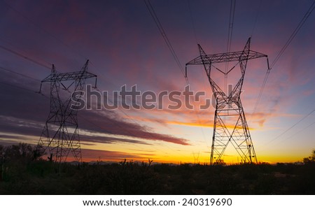 Power electricity supply infrastructure