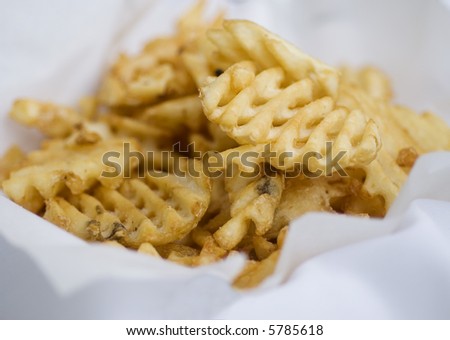 waffle fry