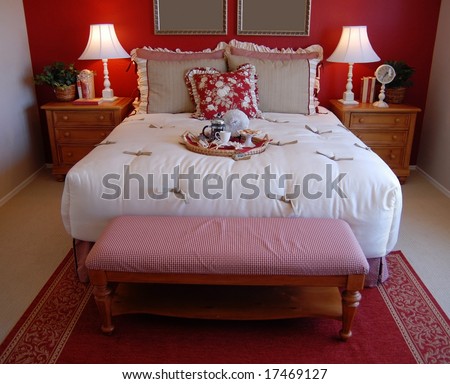 Beautiful Red Bedrooms