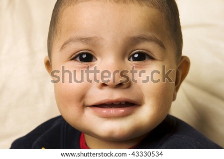  Fashioned  Names on Portrait Of A Smiling Happy Little One Year Old Baby Boy 43330534 Jpg