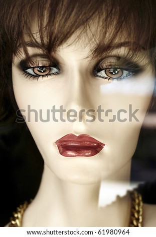 Female face illustration