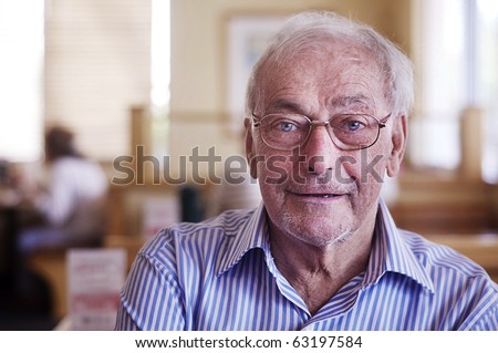 Portrait of an older man