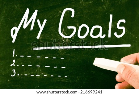 my goals concept