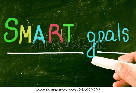 smart goals concept