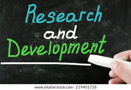 research and development concept