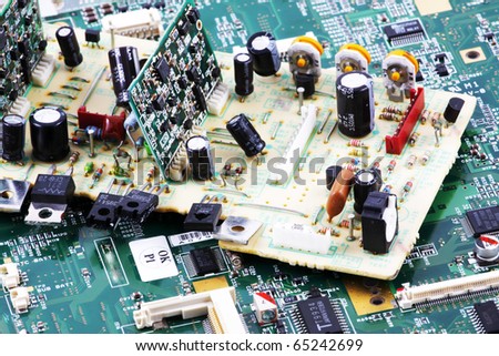computer hardware components pictures. Image of computer hardware