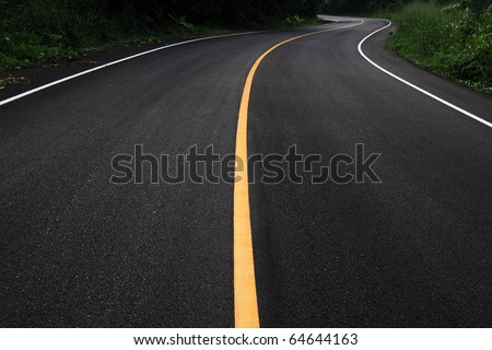 curve road