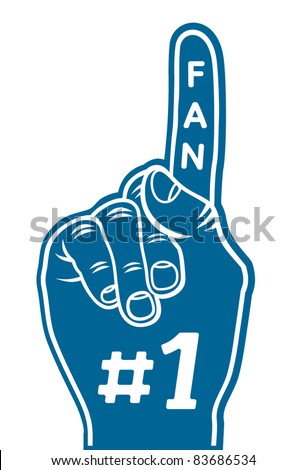 fan foam finger