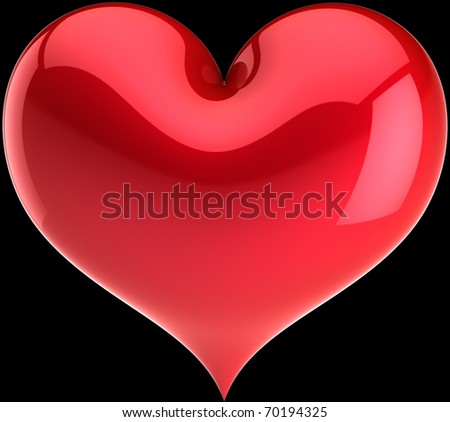 Love Heart Render. stock photo : Valentine Heart