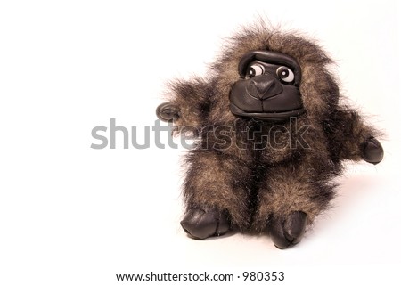 monkey fluffy toy