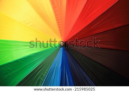 parasol rainbow background