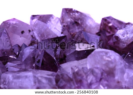 Violet amethyst background