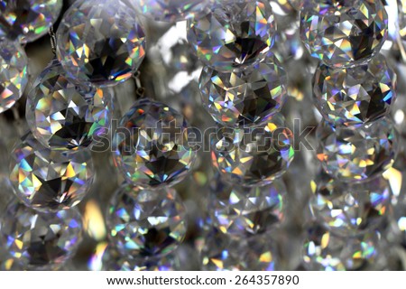 glass crystals texture as nice abstract background