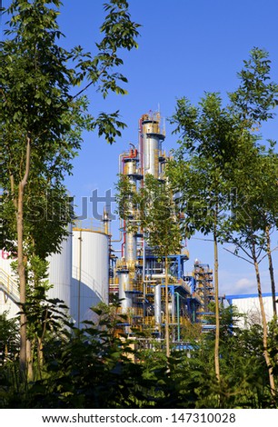 oil and gas processing plant