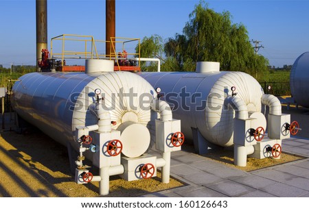 Modern boiler room equipment for heating system.