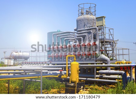 Oil And Gas Processing Plant