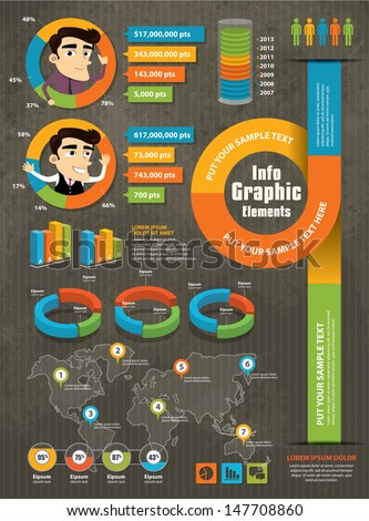 Infographic design elements Infographic design elements