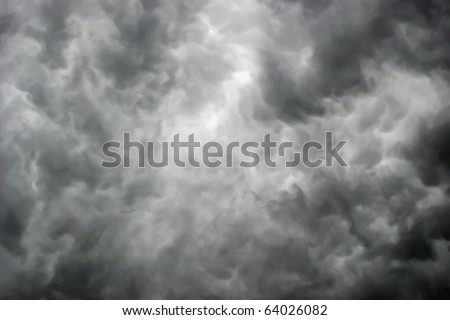 amazing awful dark gray clouds with bright gleams
