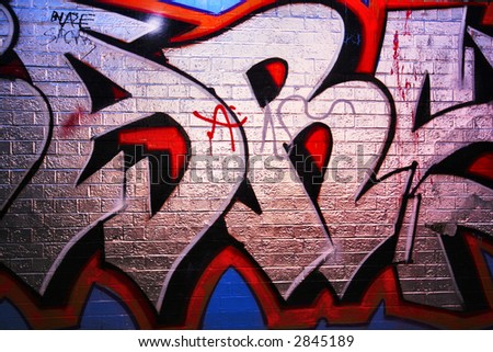 graffiti tags names. stock photo : Graffiti tag on