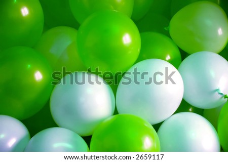 Green Baloons
