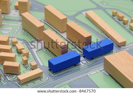 Architectural urbanistic design model