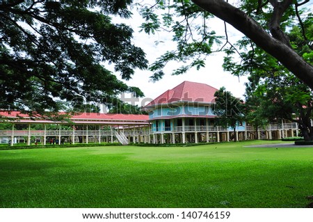 The old royal house in thailand