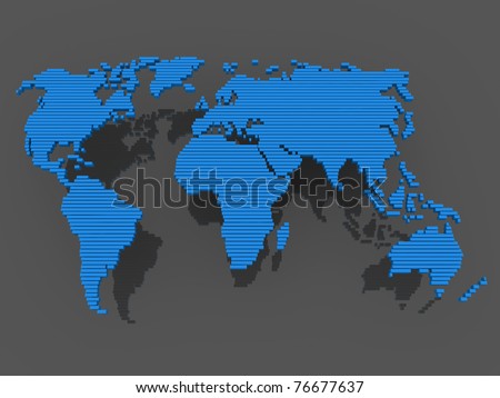 world map europe and africa. stock photo : world, map