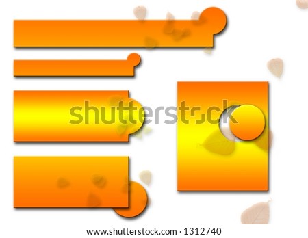 orange logo set containing all layers, tiff image