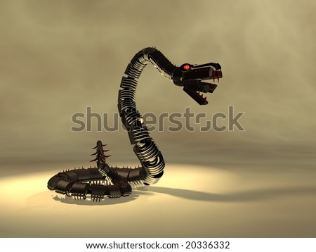 N.I.U.S - The Machine with a Soul Stock-photo-robot-snake-20336332