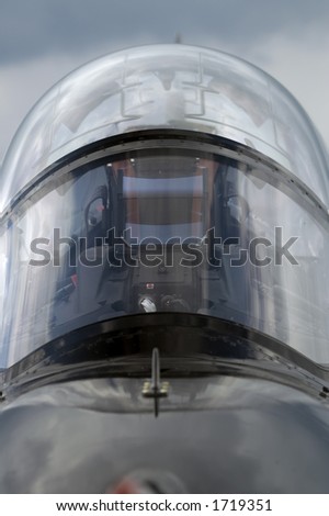 Canopy of Hawk fighter