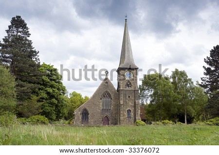 Christ Church in the village of Helme near Meltham England